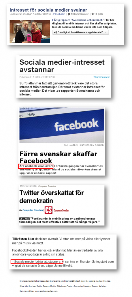 sociala medier