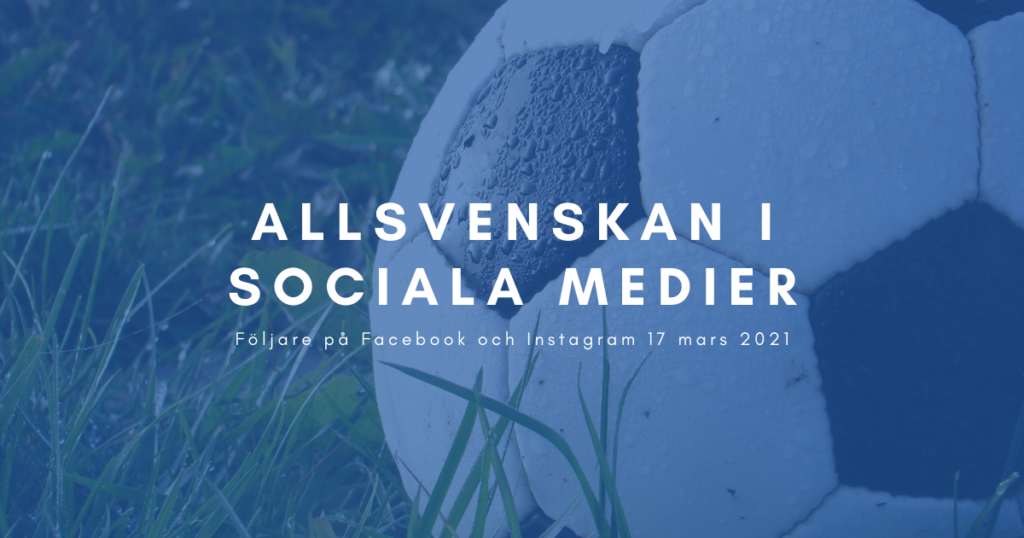 allsvenskan 2021 sociala medier